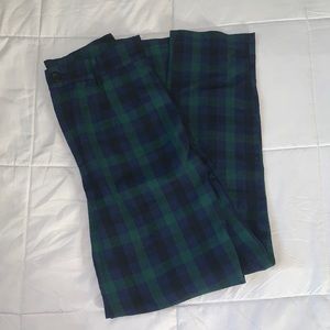 Plaid Pants